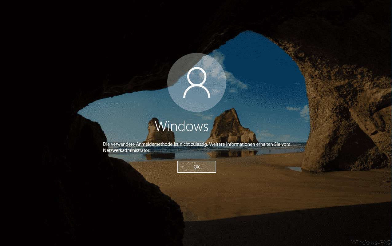 Windows Anmeldebildschirm