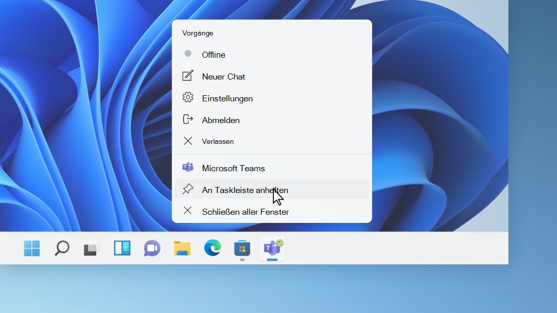 Taskleiste in Windows 11 anpassen und mit GPO